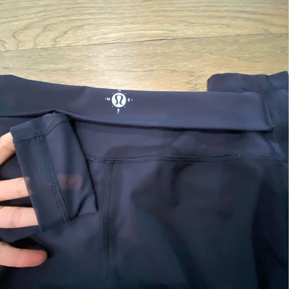 Lululemon  Wanderlust Highest Times Tech Mesh Naval Blue Luxtreme Specia… - Picture 9 of 10